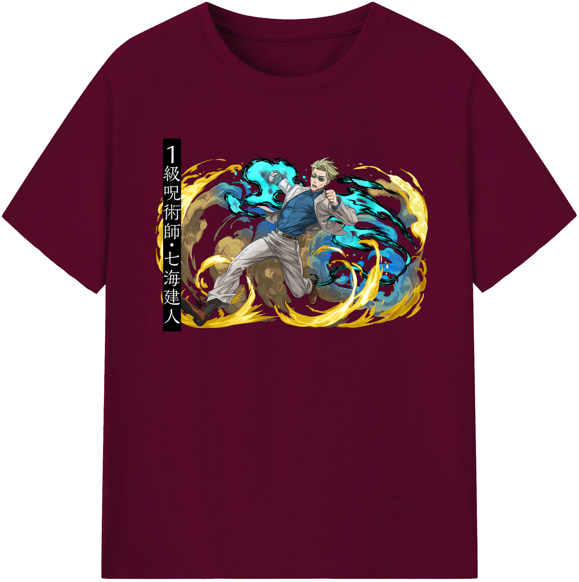 （画像用） 呪術廻戦 Jujutsu Kaisen レディースカジュアルプリントTシャツ（綿100％）